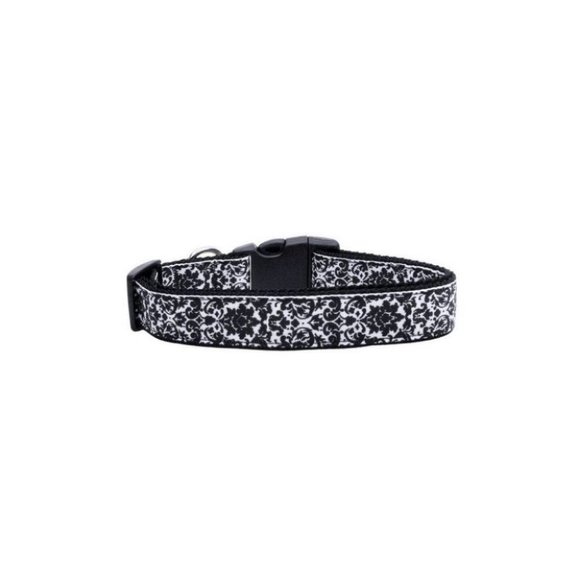 undefined Other - Black and White Nylon Ribbon Collar
